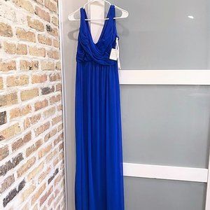 David's Bridal Formal Dress Royal Blue NWT